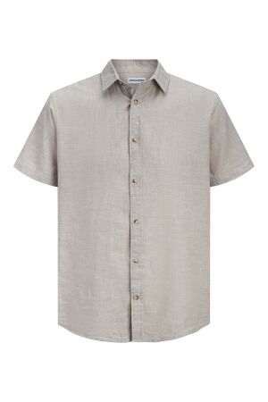 Jack & Jones Jack & Jones jjesummer linen blend shirt s/s sn 12289160 Overhemd string