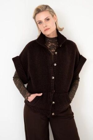 Maicazz Maicazz zenan wi26.65.206 Vest choco