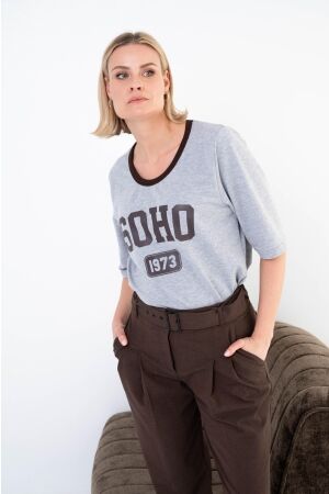 Maicazz Maicazz zonora wi26.75.016 T-shirt Korte mouw grey