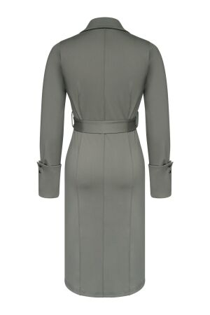 KIMARA KIMARA kenny dress kr09.14205.502 Jurk 315 olive mirage