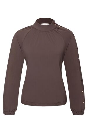 KIMARA KIMARA meave blouse kr11.14375.304 T-shirt Lange mouw 225 medina mist