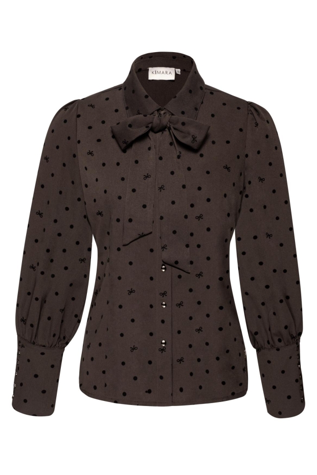 KIMARA Zara Blouse KR32.14210.314 225 Medina Mist