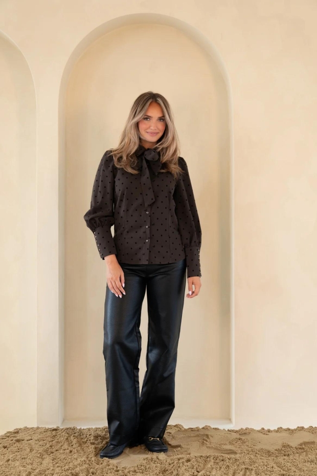 KIMARA Zara Blouse KR32.14210.314 225 Medina Mist