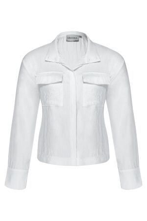 KIMARA KIMARA loren blouse kr34.14211.316 Blouse 100 white