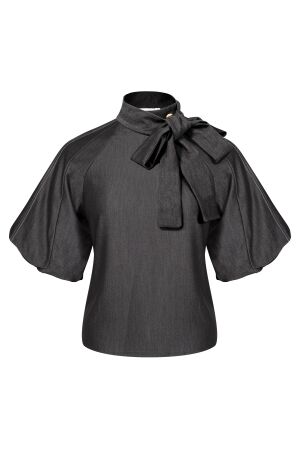 KIMARA KIMARA nick blouse kr44.14216.320 T-shirt Korte mouw 26005 grey