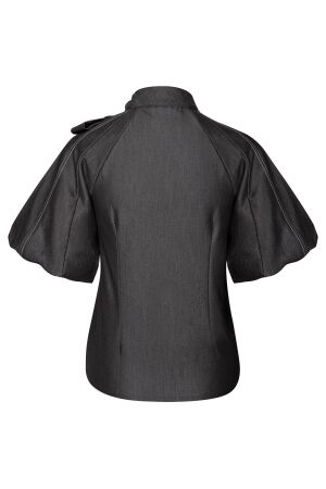 KIMARA KIMARA nick blouse kr44.14216.320 T-shirt Korte mouw 26005 grey