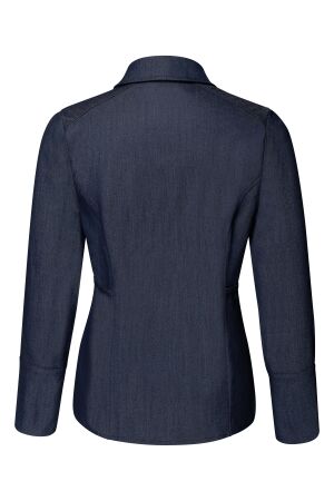 KIMARA KIMARA bibi blouse kr45.14217.321 T-shirt Lange mouw 1110 denim blue