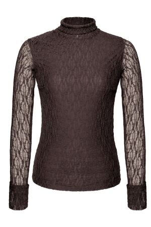 KIMARA KIMARA brodi top kr48.14124.322 T-shirt Lange mouw 254 prume