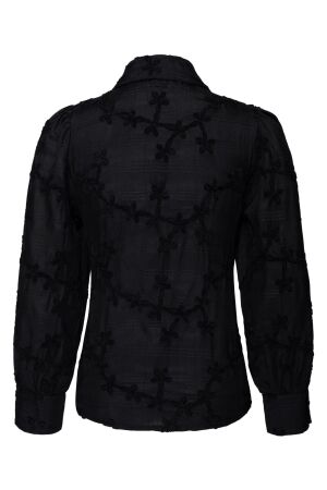 KIMARA KIMARA kita blouse kr49.14123.339 Blouse 001 black
