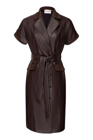 KIMARA KIMARA izzy dress kr53.14202.506 Jurk 213 brown