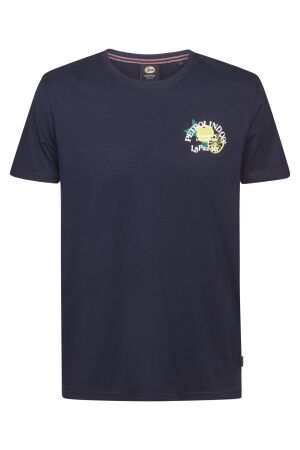 Petrol Petrol t-shirt ss classic print m-2060-tsr629 Print T-shirts 5178 navy blue
