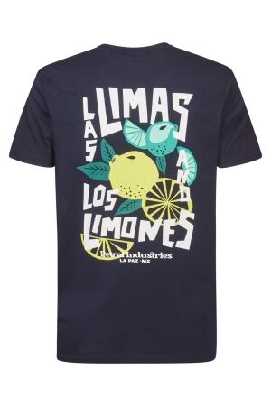 Petrol Petrol t-shirt ss classic print m-2060-tsr629 Print T-shirts 5178 navy blue