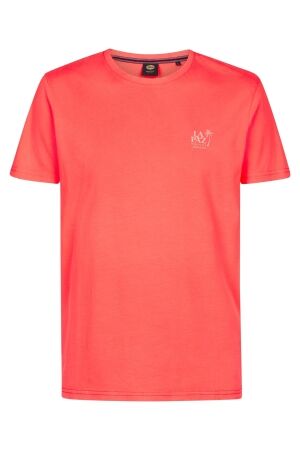 Petrol Petrol t-shirt ss m-2060-tsr646 Print T-shirts 3099 fiery coral
