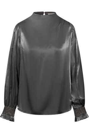 KIMARA KIMARA indy blouse kr84.12123.334 Blouse 023 grey souk