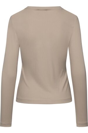 KIMARA KIMARA sammy longsleeve kr93.14237.338 T-shirt Lange mouw 252 beige