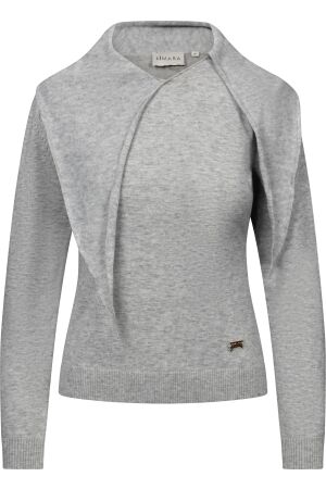 KIMARA KIMARA suus top kr98.14241.340 T-shirt Lange mouw 049 light grey