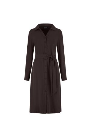 LADY DAY LADY DAY danie  l36.375.3513 Jurk dark brown