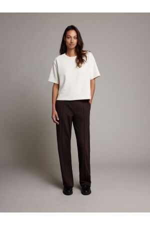 Pink Noir Pink Noir iris t-shirt pn22243071 T-shirt Korte mouw 101 off-white