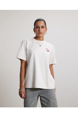 Pink Noir Pink Noir lovi t-shirt pn22243262 T-shirt Korte mouw 110 eggnog