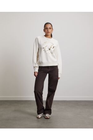 Pink Noir Pink Noir merci sweater pn22243297 Sweater 110 eggnog