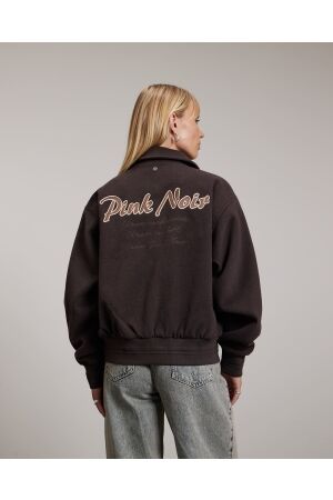 Pink Noir Pink Noir chanel baseball jacket pn22243256 Jackets 206 ganache