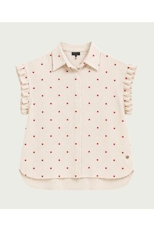 Elvira Casuals Elvira Casuals blouse emma e3 26-037 Blouse 209 pink dots