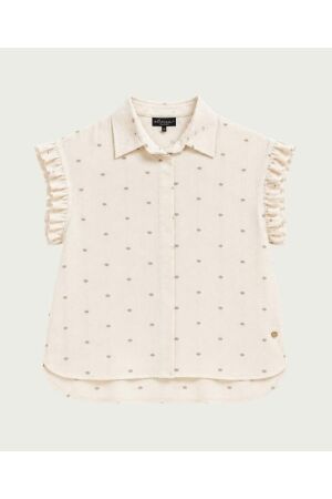 Elvira Casuals Elvira Casuals blouse emma e3 26-037 Blouse 210 sand dots