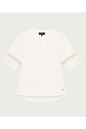 Elvira Casuals Elvira Casuals blouse meave e3 26-038 Blouse 15 off white