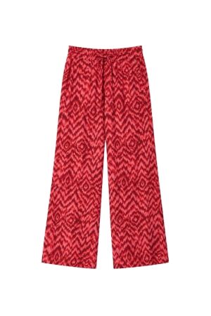Elvira Casuals Elvira Casuals trouser luka e3 26-044 Broek 267 pink summer