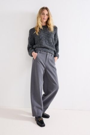 Tramontana Tramontana tailored barrel-fit trousers c40-22-102 Broek 008001-graphitemelange