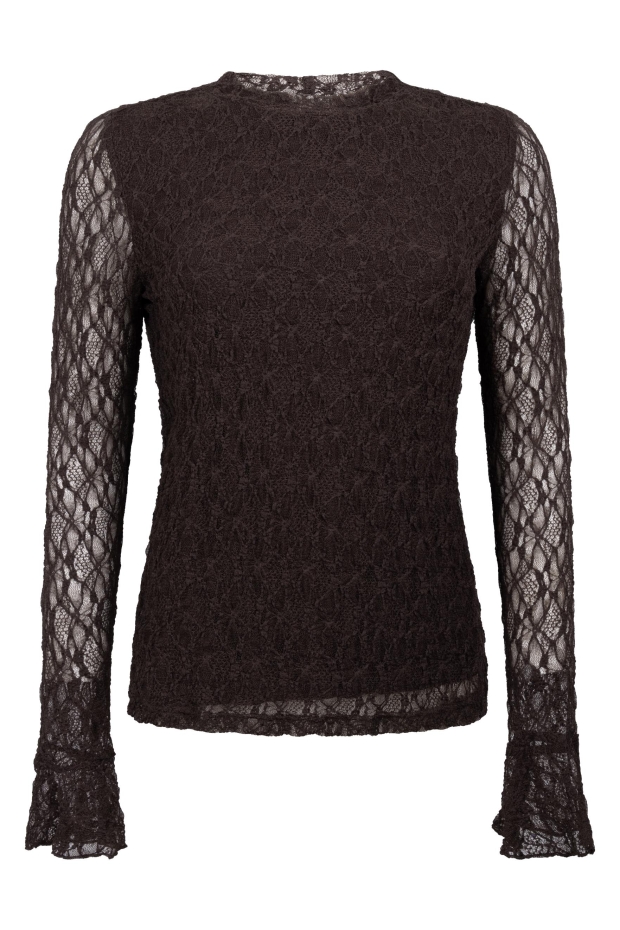 Tramontana Top Flared Cuff C20-22-401 002653-CafeNoir