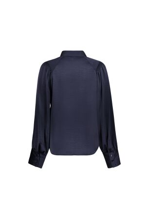 Geisha Geisha blouse shiny 63565-21 Blouse 675 navy