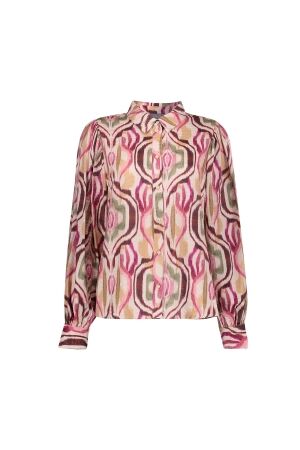 Geisha Geisha blouse 63640-20 Blouse 720 sand/burgundy
