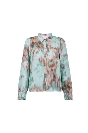 Geisha Geisha blouse 63658-20 Blouse 735 camel/mint