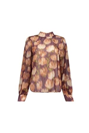 Geisha Geisha blouse 63636-20 Blouse 430 cassis/orange