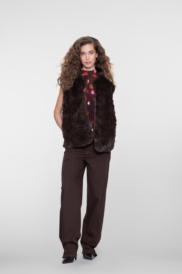 Geisha Jeans balloon snaps 61501-10 775 brown