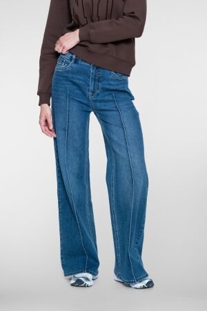 Geisha Geisha jeans wide frontseam 61529-10 Loose fit 811 stonewash denim