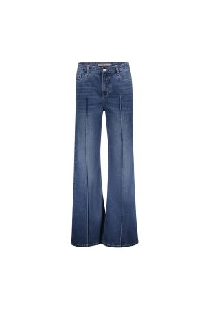 Geisha Geisha jeans wide frontseam 61529-10 Loose fit 811 stonewash denim