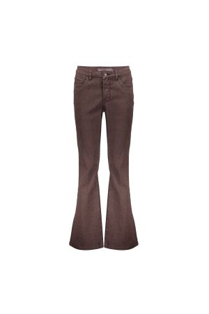 Geisha Geisha jeans flair lurex 61543-10 Flare 775 brown lurex