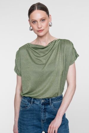 Geisha Geisha top 62653-20 T-shirt Korte mouw 530 green