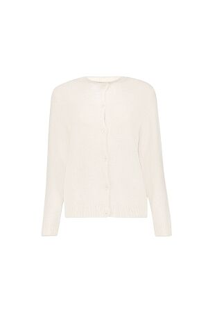 Geisha Geisha vest solid 64565-70 Vest 10 off-white