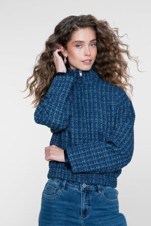 Geisha Geisha jacket 65602-20 Jackets 675 navy/lurex