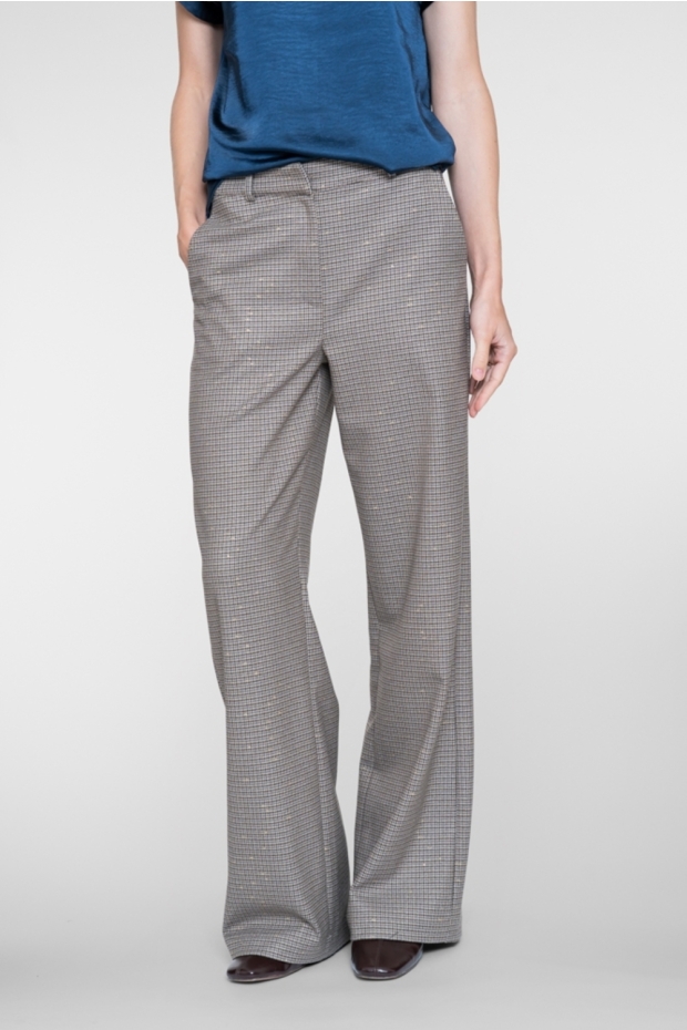 Geisha Pants 61900-20 715 beige/camel/black