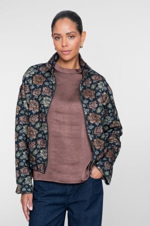 Geisha Geisha jacket 65905-20 Jackets 685 dark blue/soft pink