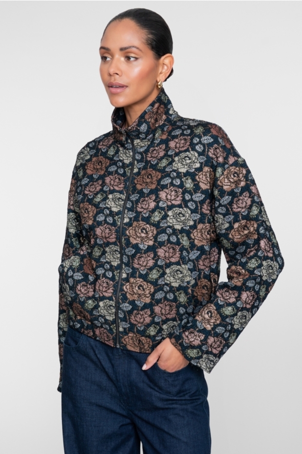 Geisha jacket 65905-20 685 dark blue/soft pink