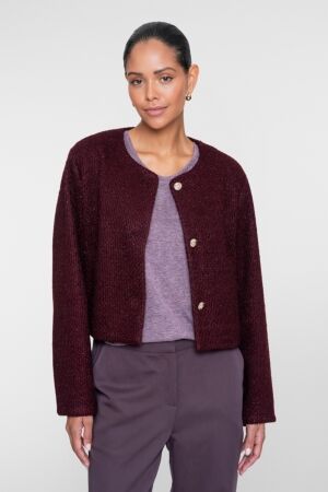 Geisha Geisha jacket 65886-26 Jackets 480 burgundy