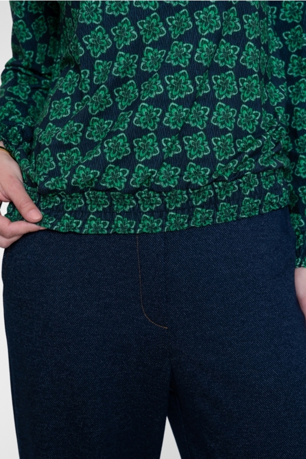 Geisha top 62660-20 530 green/navy