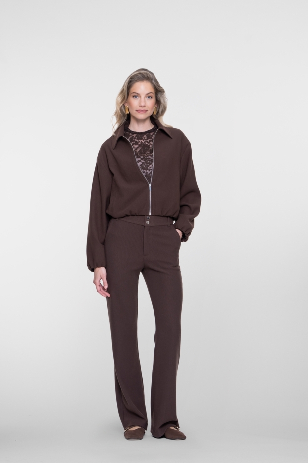 Geisha Pants comfy 61587-21 775 brown