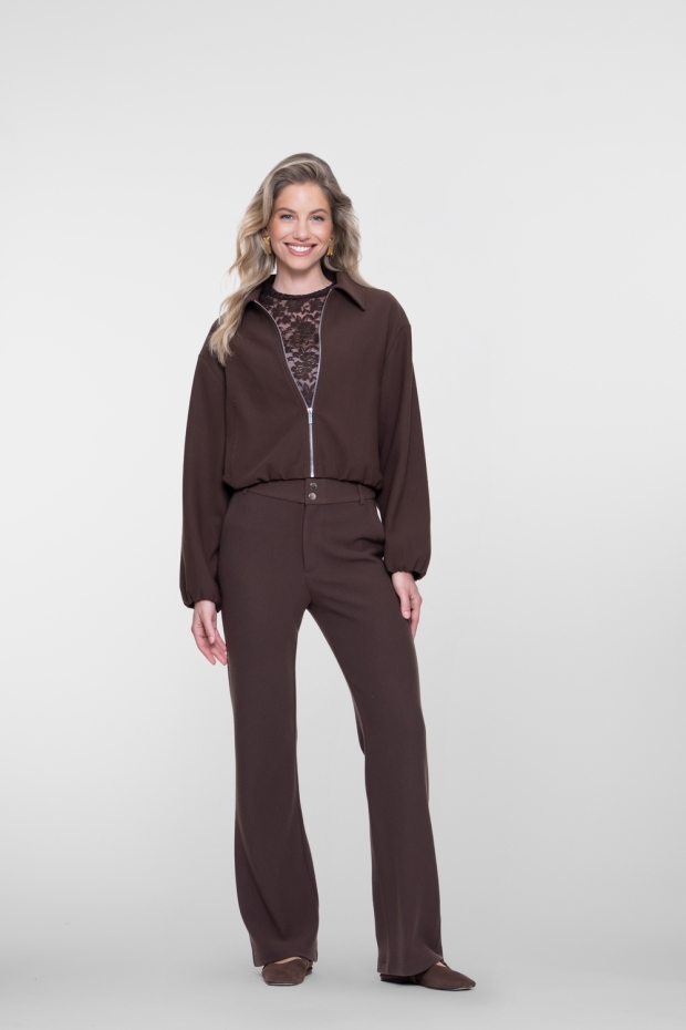 Geisha Bomber comfy collar 65556-21 775 brown