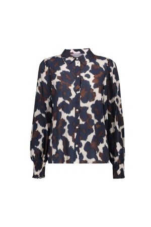 Geisha Geisha blouse 63667-20 Blouse 720 sand/blue